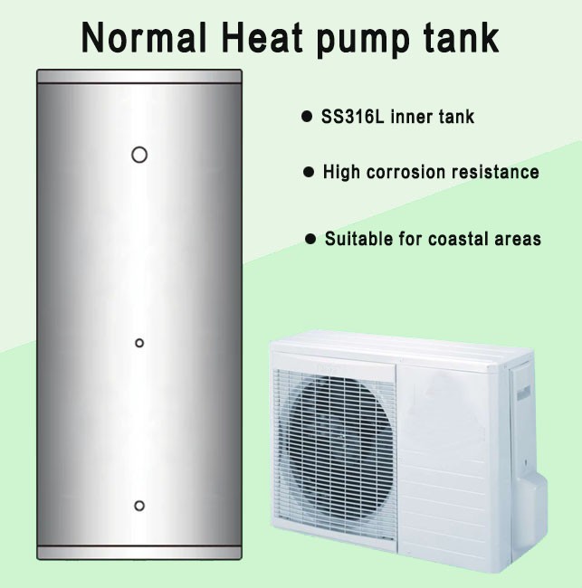 Heat pump water buffer tank 100L 200L 300L 500L water boiler cylinders CWU heat pump household heating cooling hot water tank