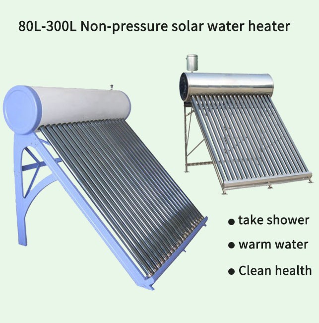 split pressure tanks for solar collecter 